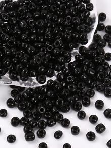 150 piezas/set Accesorio de joya DIY cuenta - Negro - Ver 2