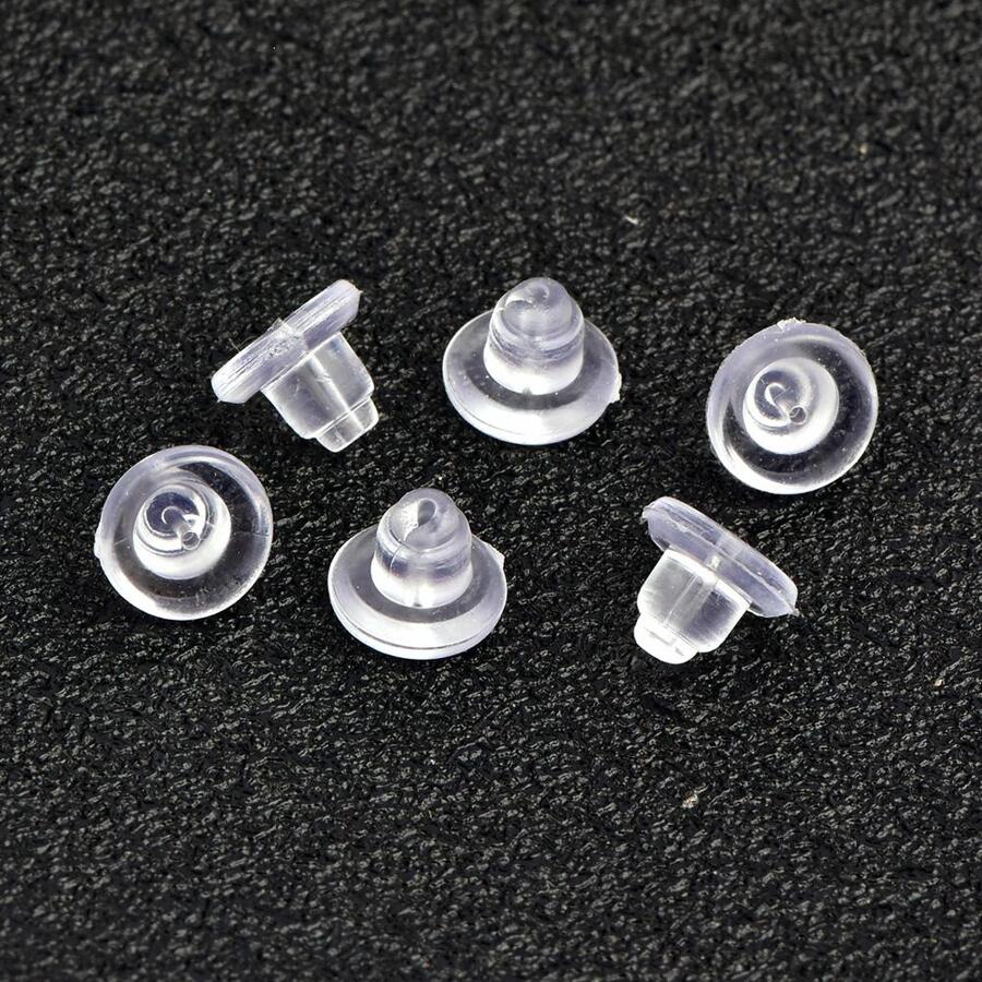 50入組彈性橡膠耳塞