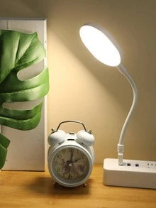 1 pieza de plástico Libro modernista mini portátil Luz para dormitorio - Blanco - Ver 3