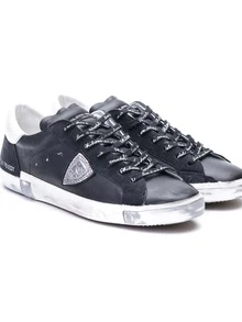 Philippe Model Paris Zapatos deportivos para hombre - Negro - Ver 3