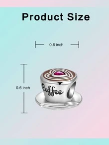 Cup DIY Bead - Silver - View 5