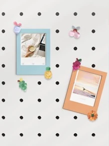 Hình dán tủ lạnh từ tính trang trí đơn giản đáng yêu hình trái cây cho cửa kim loại, tủ lạnh, bảng đen lớp học, bảng trắng văn phòng, bảng vẽ và những nơi khác - Nhiều màu - Xem 6