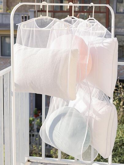 1入組素色防風掛曬網