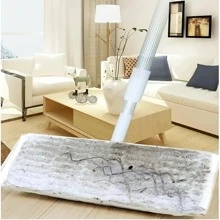 30 chiếc vải thay thế cây lau nhà dùng một lần màu trắng - trắng - Xem 6