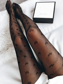 女士絲襪/連褲襪/打底襪/緊身褲 - 黑色 - 查看 2