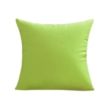 2 Chiếc Màu Trơn Đệm Chống Nước Không Chất Độn, Vỏ Gối Ném Polyester Hiện Đại, Cho Ngoài Trời - màu xanh lá - Xem 5
