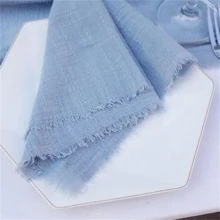 10pcs Solid Color Table Napkin, Minimalist Fabric Cloth Napkin For Home - Màu xanh bụi bặm - Xem 10