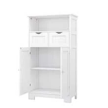 Bathroom Cabinet - White - View 6
