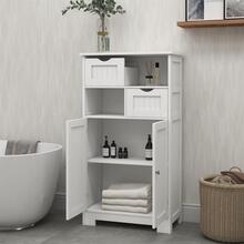 Bathroom Cabinet - White - View 3