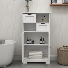 Bathroom Cabinet - White - View 7