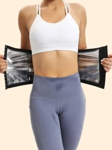 Sports Outdoor Waterproof PU Polyurethane Polyester Sport Corset For Women Shapewear Waist Trainer Corset Gym Accessories For Belly Slimming Girdles, Lumbar Girdles For Belly Slimming Corset - Silver - View 8