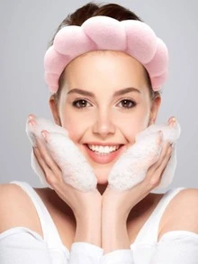 Solid Padded Headband - Pink - View 3