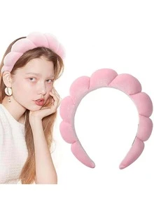 Solid Padded Headband - Pink - View 6