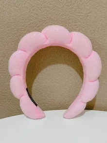Solid Padded Headband - Pink - View 9
