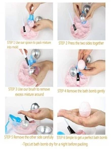 Khuôn xà phòng hợp kim nhôm 6 cái - Bạc - Xem 8