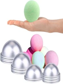 Khuôn xà phòng hợp kim nhôm 6 cái - Bạc - Xem 2