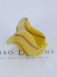 1入組女款丙烯酸棒球髮夾,適用於日常穿著,度假,派對,禮物,球賽和啦啦隊髮飾