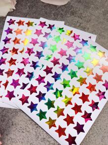 3pcs Star Pattern Sticker, Modern Multifunction Sticker For Student