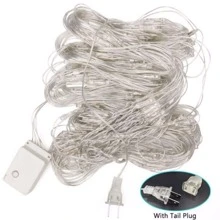 LED string lights, mesh curtains, Christmas weddings, parties, outdoor Christmas lights, garden decorations - Trong sáng - Xem 2
