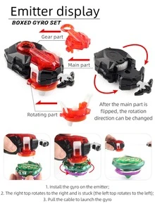 1 set creativo moderno Trompo Juguete para casa - Multicolor - Ver 2