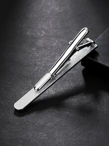 Nam Tối giản Kẹp cà vạt , Đối với Đồ trang sức Qủa tặng Và Buổi tiệc - Bạc - Xem 4