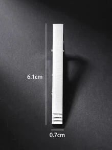 Nam Tối giản Kẹp cà vạt , Đối với Đồ trang sức Qủa tặng Và Buổi tiệc - Bạc - Xem 3