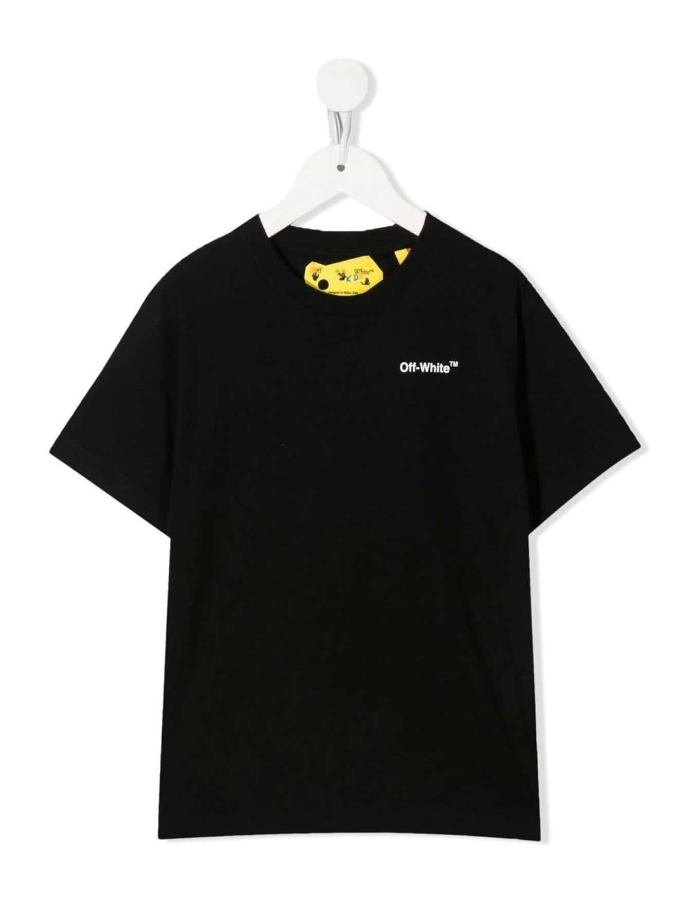 OffWhite OffWhite boys' shirt BLACK OBAA002C99JER0011001SS23 SHEIN USA