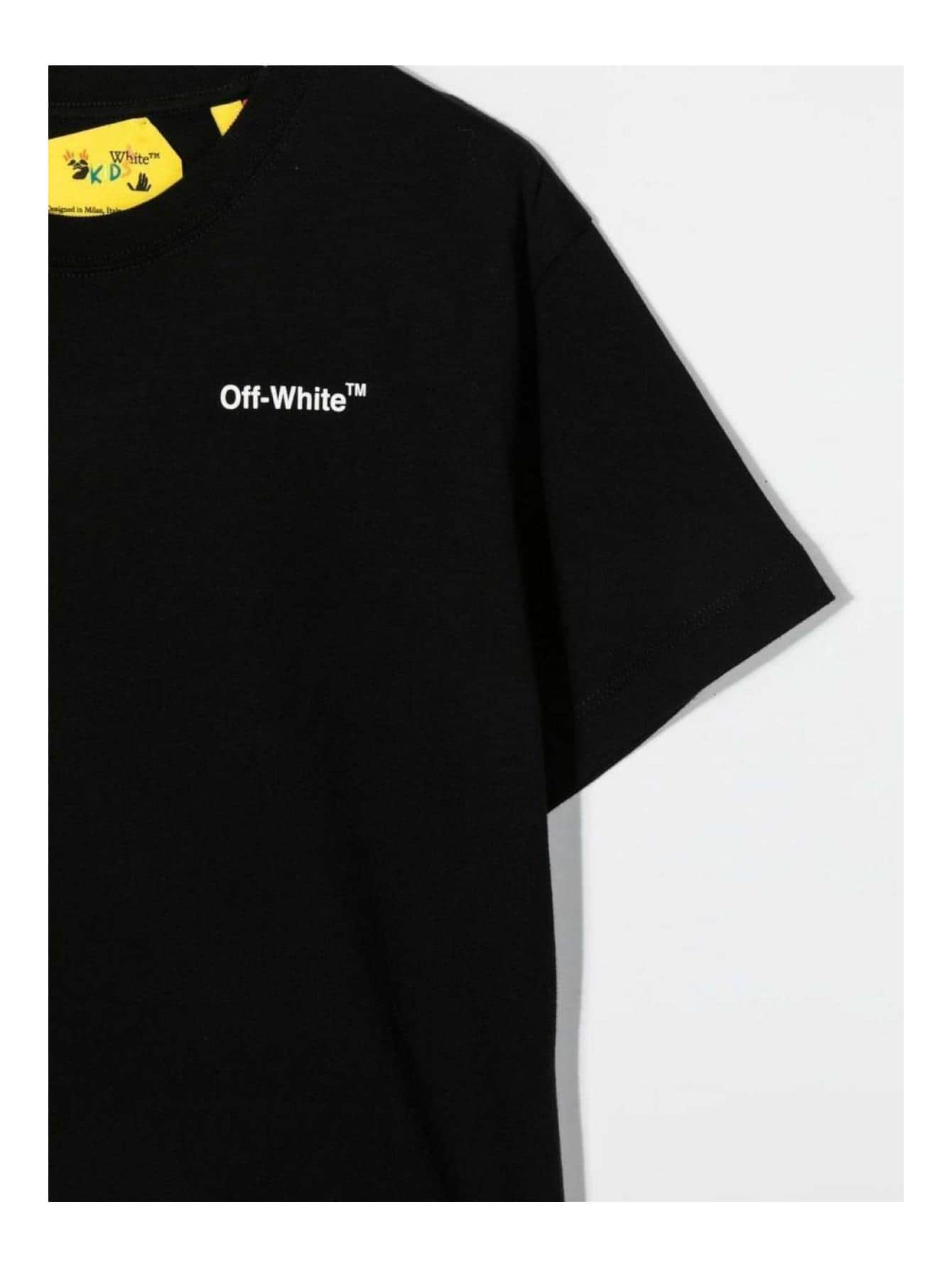 OffWhite OffWhite boys' shirt BLACK OBAA002C99JER0011001SS23 SHEIN USA