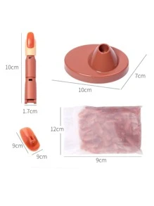 ARTICULATED PRACTICE FINGER FOR NAILS MANICURE - Coffee Brown - View 3