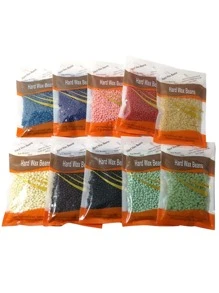 1 KG DE CERA EN PERLAS ESPAÑOLA NO REQUIERE BANDAS COLOR AL AZAR - Multicolor - Ver 2