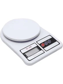 Báscula de Cocina 5 Kg Digital Gramera Alta Precisión - Blanco - Ver 2