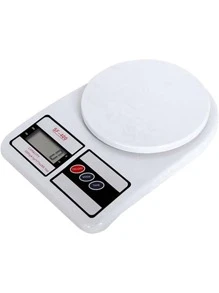 Báscula de Cocina 5 Kg Digital Gramera Alta Precisión - Blanco - Ver 3