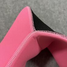 1pair Two Tone Aqua Socks For Diving - Pink - View 4