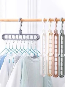 1pc Multifunction Collapsible Hanger - Grey - View 2