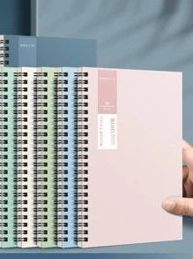 1 Thư Đồ Họa Xoắn Ốc Sổ Tay Sáng Tạo Tạp Chí Đa Năng Sổ Tay Cho Tay Tài Khoản - Nhiều màu - Xem 2