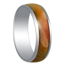 1 Nhẫn Đổi Màu 6 MM Tối Giản Dành Cho Nữ Để Trang Trí Hàng Ngày - vòng đổi màu - Xem 2