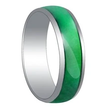 1 Nhẫn Đổi Màu 6 MM Tối Giản Dành Cho Nữ Để Trang Trí Hàng Ngày - vòng đổi màu - Xem 5