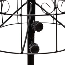 Metal Steel Wire Mannequin Dress Form for Sewing Display - Black - View 5