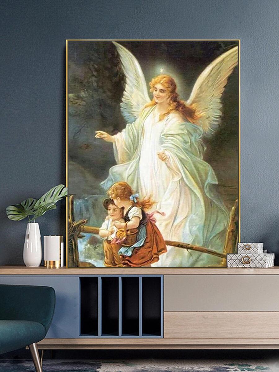 Figure Graphic DIY Diamond Painting Without Frame, Modern ABS DIY Diamond Unframed Painting For Home Decor, Gift - Multicolor - View 1