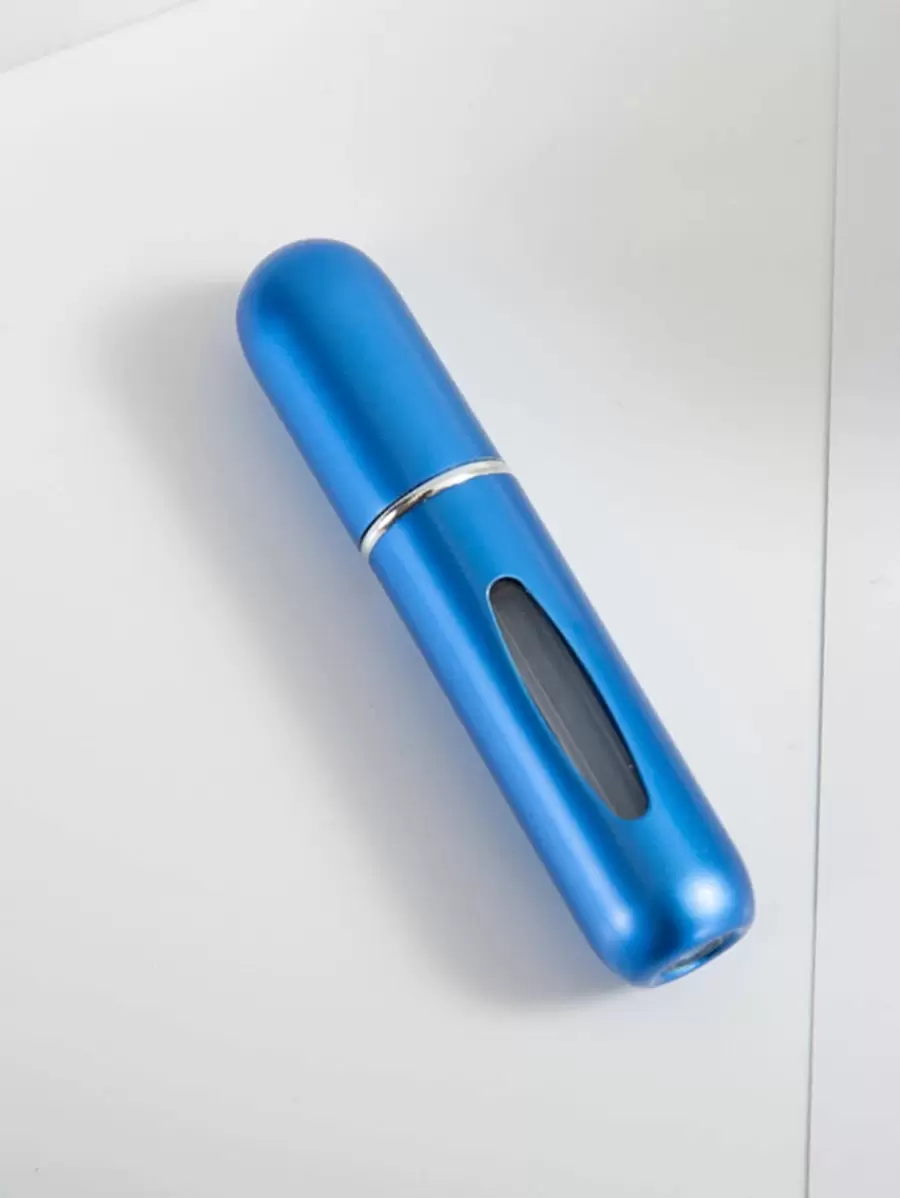 1 件/2 件 5 毫升香水补充瓶，带底部填充泵喷雾 - 藍色 - 查看 1