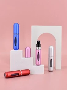 1 件/2 件 5 毫升香水可再填充喷雾瓶，底部填充雾化器 - 玫紅色 - 查看 5