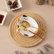 1入組卡通貓形狀盤子