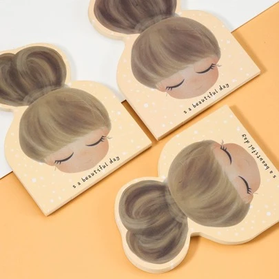 50 piezas de tarjetas de regalo de papel, tarjetas creativas con gráficos figurativos para envolver regalos, decoración