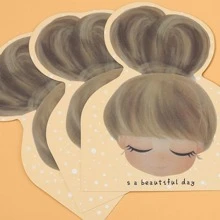 50 Stück Papier Geschenkkarten, kreative figurale grafische Geschenkverpackungskarten für Geschenkverpackung, Deko - Verschiedenfarbig - Übersicht 3