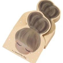 50 Stück Papier Geschenkkarten, kreative figurale grafische Geschenkverpackungskarten für Geschenkverpackung, Deko - Verschiedenfarbig - Übersicht 4