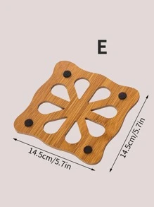 1 miếng đệm cách nhiệt thiết kế mèo - màu nâu - Xem 6