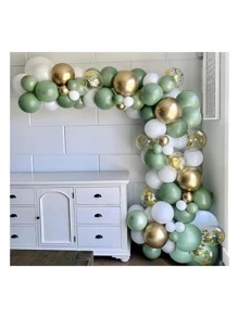 42 cái/bộ Vòm bóng bay cao su, Vòng hoa bóng bay nhiều màu hiện đại cho bữa tiệc - Nhiều màu - Xem 2