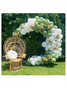 42 cái/bộ Vòm bóng bay cao su, Vòng hoa bóng bay nhiều màu hiện đại cho bữa tiệc - Nhiều màu - Xem 4