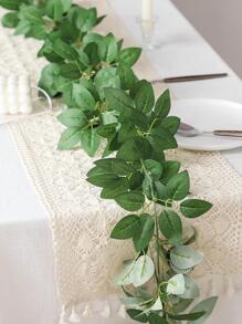 1pc Artificial Leaf Vine, Valentine Day, Gift,Fake Plants - Green - View 2