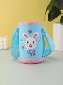 Cute Cartoon Printed Cup Sleeve, Cup Sleeve, Student Portable Cup Sleeve 1pc